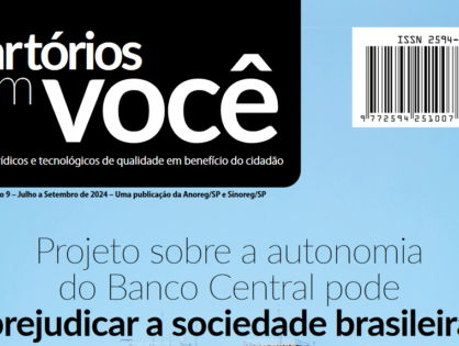 Confira a nova edição da Revista Cartórios com Você