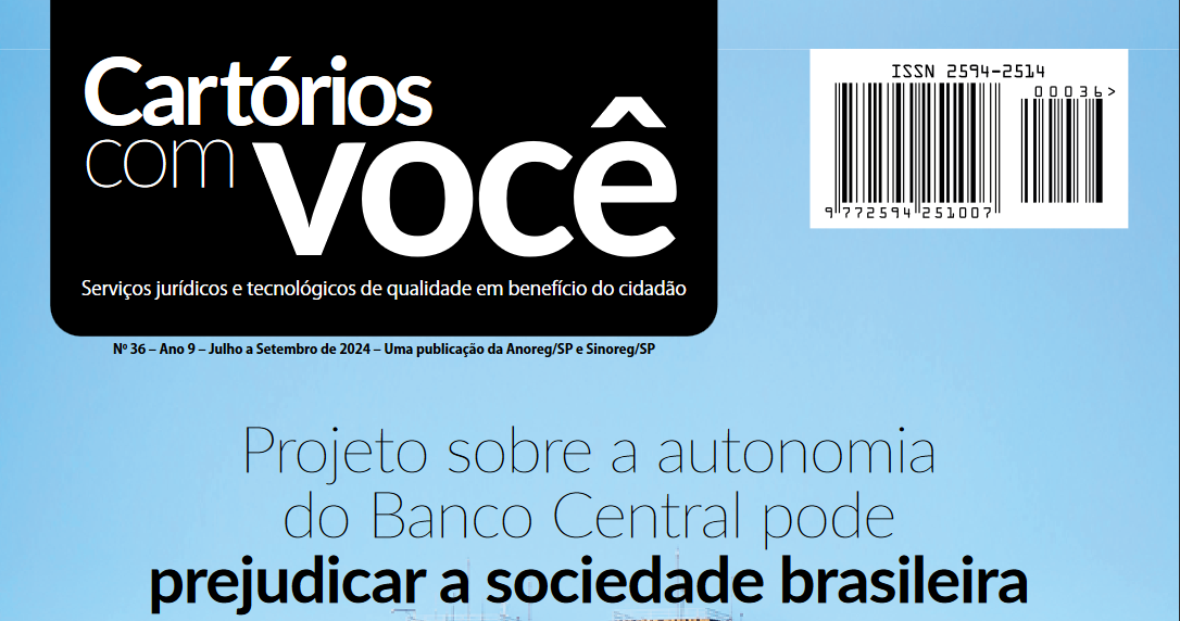 Confira a nova edição da Revista Cartórios com Você