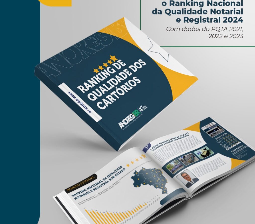 ANOREG/BR divulga o Ranking Nacional da Qualidade Notarial e Registral 2024