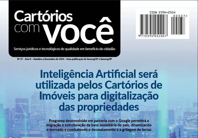 Confira a nova edição da revista Cartórios com Você